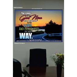 A GOOD MANS STEPS   Framed Office Wall Decoration   (GWPOSTER6522)   
