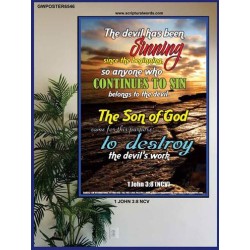 THE SON OF GOD   Bible Verse Acrylic Glass Frame   (GWPOSTER6546)   