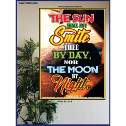 THE SUN SHALL NOT SMITE THEE   Biblical Paintings Acrylic Glass Frame   (GWPOSTER6656)   
