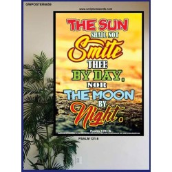 THE SUN SHALL NOT SMITE THEE   Christian Frame Wall Art   (GWPOSTER6659)   