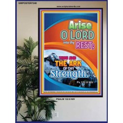 ARISE O LORD   Printable Bible Verses to Frame   (GWPOSTER7240)   