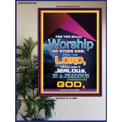 WORSHIP   Religious Art Frame   (GWPOSTER7346)   