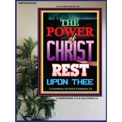 THE POWER OF CHRIST   Christian Frame Wall Art   (GWPOSTER7404)   