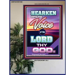THE VOICE OF THE LORD   Christian Framed Wall Art   (GWPOSTER7468)   