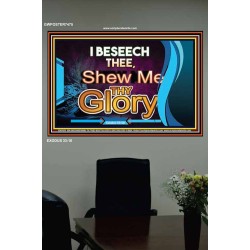 SHEW THY GLORY   Bible Verses Frame Online   (GWPOSTER7475)   