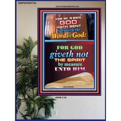 WORDS OF GOD   Bible Verse Picture Frame Gift   (GWPOSTER7724)   