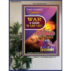 THE WORD OF OUR TESTIMONY   Bible Verse Framed for Home   (GWPOSTER7727)   