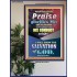 THE SALVATION OF GOD   Bible Verse Framed for Home   (GWPOSTER8036)   "44X62"