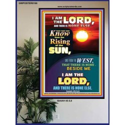 THE RISING OF THE SUN   Acrylic Glass Framed Bible Verse   (GWPOSTER8166)   
