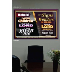 SIGNS AND WONDERS   Framed Office Wall Decoration   (GWPOSTER8179)   