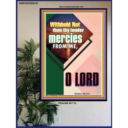 THE MERCYS OF GOD   Inspirational Wall Art Poster   (GWPOSTER8197)   
