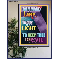 WALK IN THE LIGHT   Inspiration Wall Art Frame   (GWPOSTER8199)   