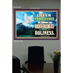 SLAVES TO RIGHTEOUSNESS   Modern Wall Art   (GWPOSTER8281)   