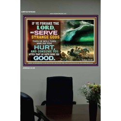 SERVE GOD ALONE   Frame Biblical Paintings   (GWPOSTER8305)   