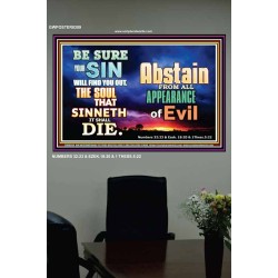 ABSTAIN FROM EVIL   Affordable Wall Art   (GWPOSTER8389)   