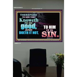 SIN   Custom Frame Inspiration Bible Verse   (GWPOSTER8419)   