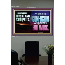 ABSTAIN FROM ENVY AND STRIFE   Scriptural Wall Art   (GWPOSTER8505)   