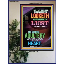 ADULTERY   Framed Bible Verse   (GWPOSTER8673)   