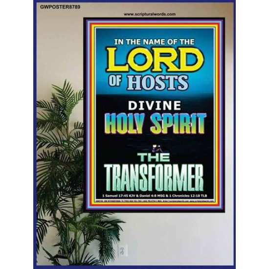 THE TRANSFORMER   Bible Verse Acrylic Glass Frame   (GWPOSTER8789)   