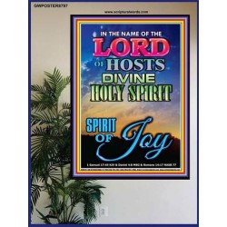 THE SPIRIT OF JOY   Bible Verse Acrylic Glass Frame   (GWPOSTER8797)   