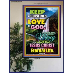 THE MERCY OF OUR LORD JESUS CHRIST   Contemporary Christian poster   (GWPOSTER8814)   