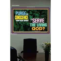 SERVE THE LIVING GOD   Religious Art   (GWPOSTER8845L)   