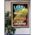 ALL THY OFFERINGS   Framed Bible Verses   (GWPOSTER8848)   "44X62"