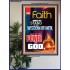 YOUR FAITH   Frame Bible Verse Online   (GWPOSTER9126)   "44X62"