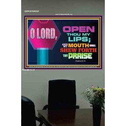 SHEW FORTH THE PRAISE OF GOD   Bible Verse Frame Art Prints   (GWPOSTER9301)   