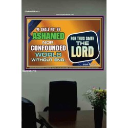 YOU SHALL NOT BE SHAME   Encouraging Bible Verses Frame   (GWPOSTER9432)   