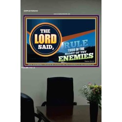 RULE IN THE MIDST OF THY ENEMIES   Contemporary Christian Poster   (GWPOSTER9440)   