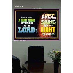 A LIGHT THING   Christian Paintings Frame   (GWPOSTER9474c)   