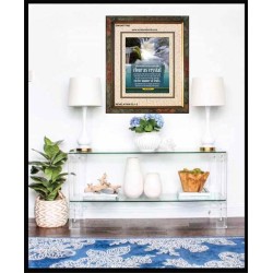 WATER OF LIFE   Christian Quotes Framed   (GWUNITY082)   "20x25"