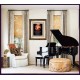 WITH MY SONG WILL I PRAISE HIM   Framed Sitting Room Wall Decoration   (GWUNITY4538)   