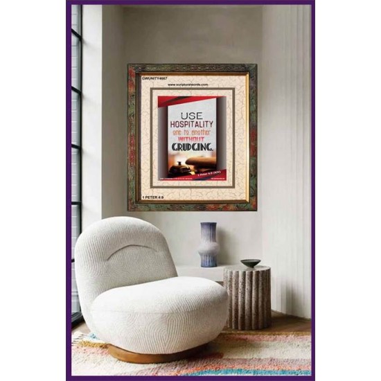 USE HOSPITALITY   Modern Christian Wall Dcor Frame   (GWUNITY4667)   