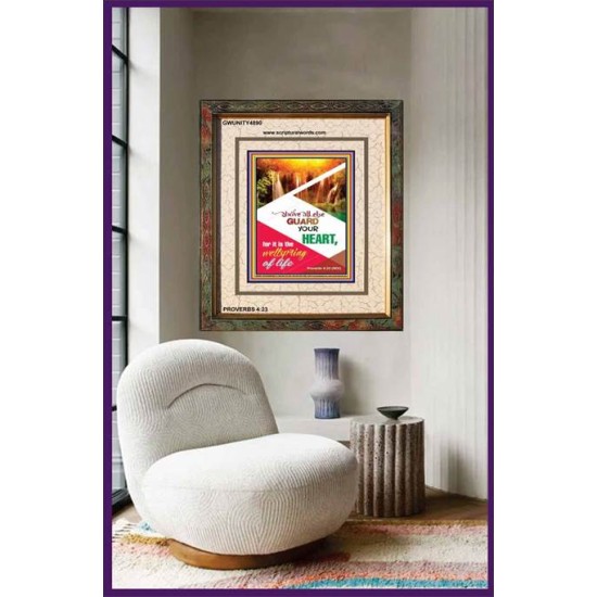 WELLSPRING OF LIFE   Christian Artwork Frame   (GWUNITY4890)   