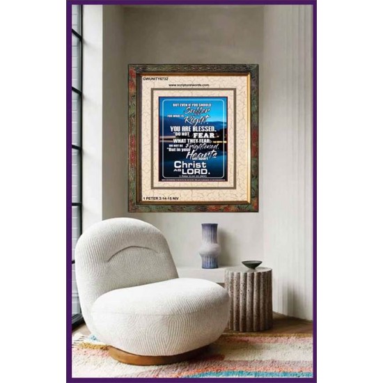 YOU ARE BLESSED   Framed Scripture Dcor   (GWUNITY6732)   