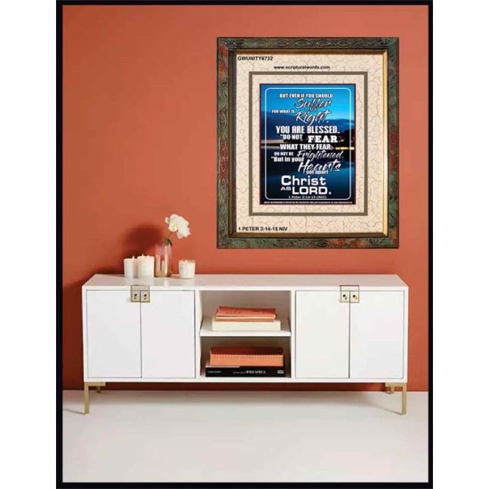 YOU ARE BLESSED   Framed Scripture Dcor   (GWUNITY6732)   