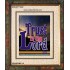 TRUST IN THE LORD   Christian Artwork Acrylic Glass Frame   (GWUNITY1030)   "20x25"