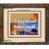 YE SHALL EAT THE RICHES OF THE GENTILES   Christian Quotes Framed   (GWUNITY1260)   "25x20"