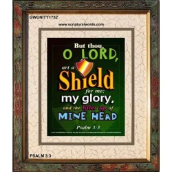 A SHIELD FOR ME   Bible Verses For the Kids Frame    (GWUNITY1752)   