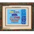 UNTO THEE O LORD   Religious Art Acrylic Glass Frame   (GWUNITY2030)   "25x20"