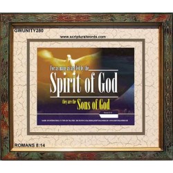 SPIRIT OF GOD   Scriptural Art   (GWUNITY280)   