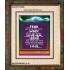 WITH ALL THY HEART   Scriptural Portrait Acrylic Glass Frame   (GWUNITY3306B)   "20x25"