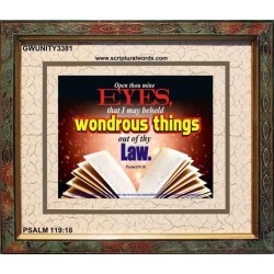 WONDEROUS THINGS   Kitchen Wall Dcor   (GWUNITY3381)   "25x20"