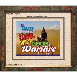 WARFARE   Bible Verses Frames Online   (GWUNITY3575)   