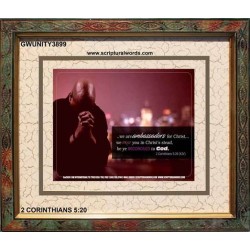 AMBASSADORS OF CHRIST   Contemporary Christian Paintings Frame   (GWUNITY3899)   