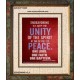 UNITY OF THE SPIRIT   Acrylic Glass Frame Scripture Art   (GWUNITY3995)   