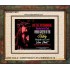 VICTORY BY THE BLOOD OF JESUS   Bible Scriptures on Love Acrylic Glass Frame   (GWUNITY4021)   "25x20"