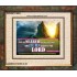 TURN AGAIN TO THE LORD   Inspirational Bible Verses Framed   (GWUNITY4093)   "25x20"